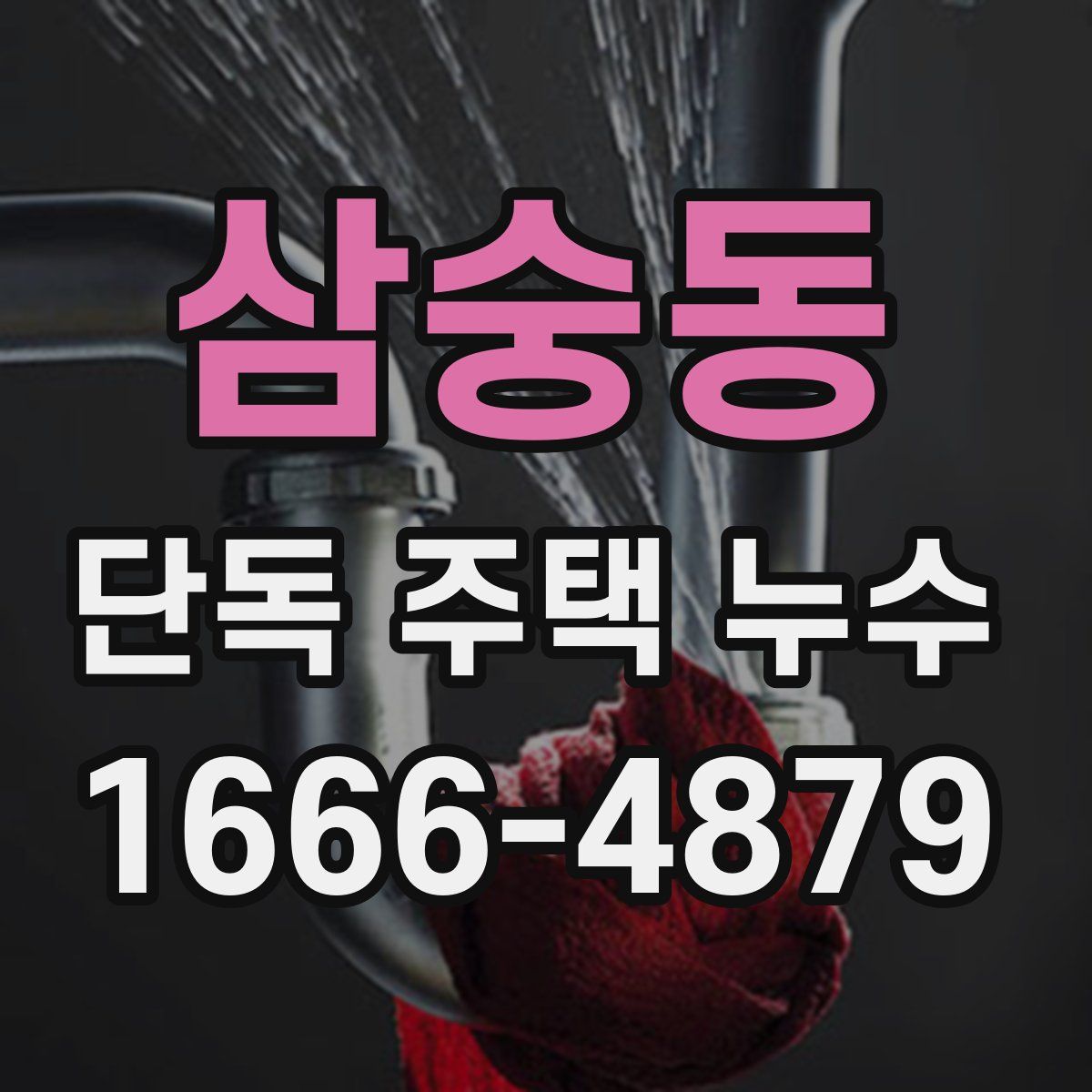 삼숭동 단독 주택 누수