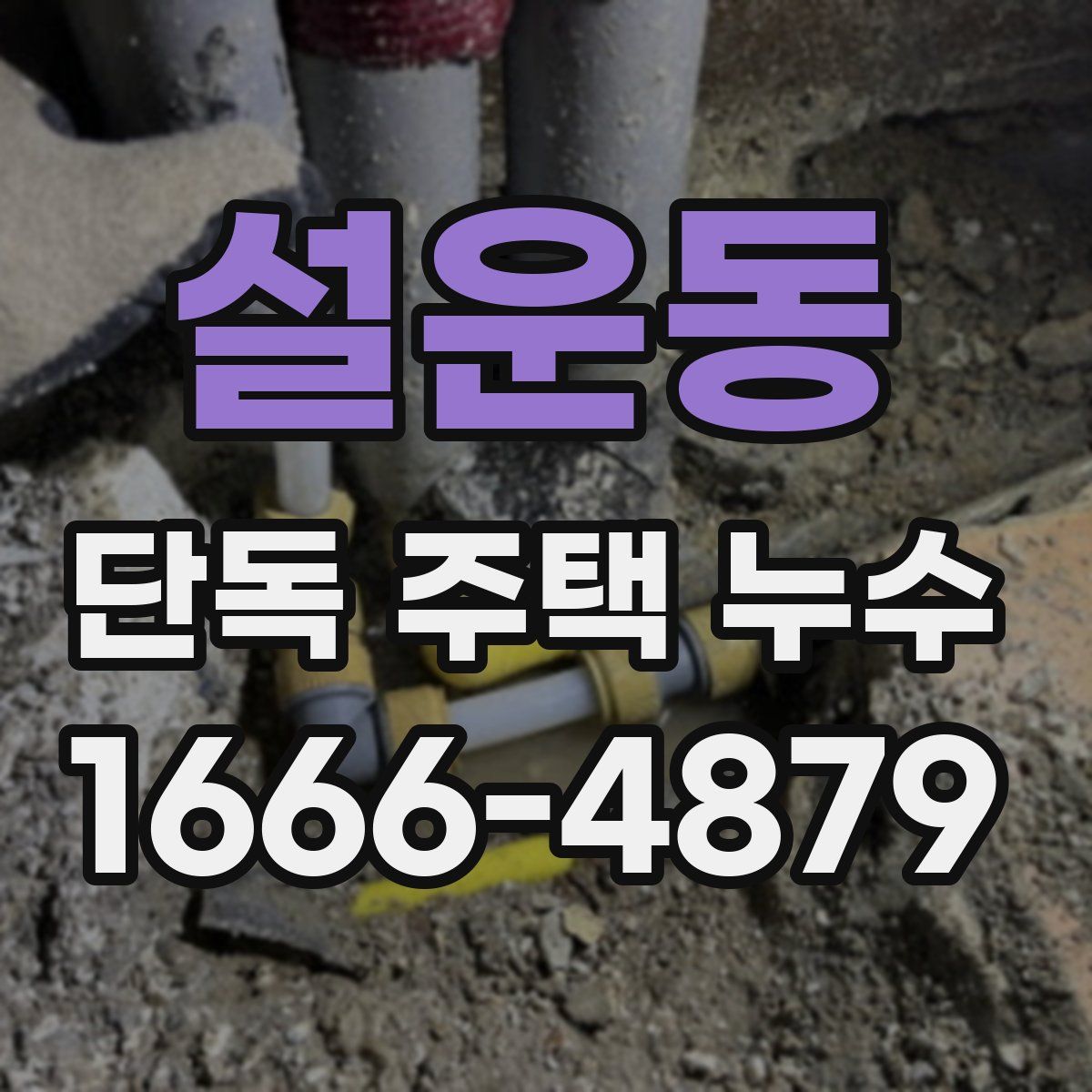 설운동 단독 주택 누수