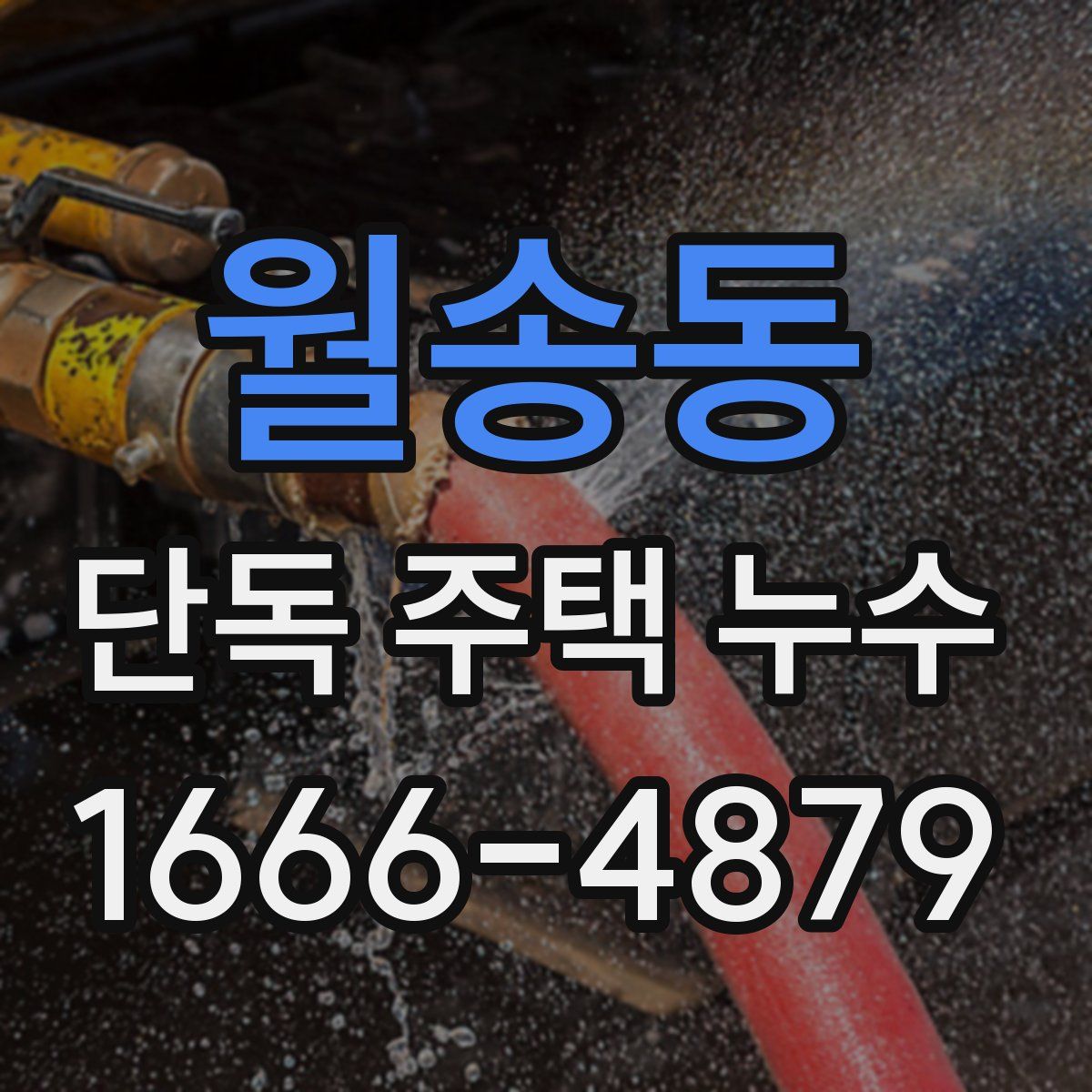 월송동 단독 주택 누수