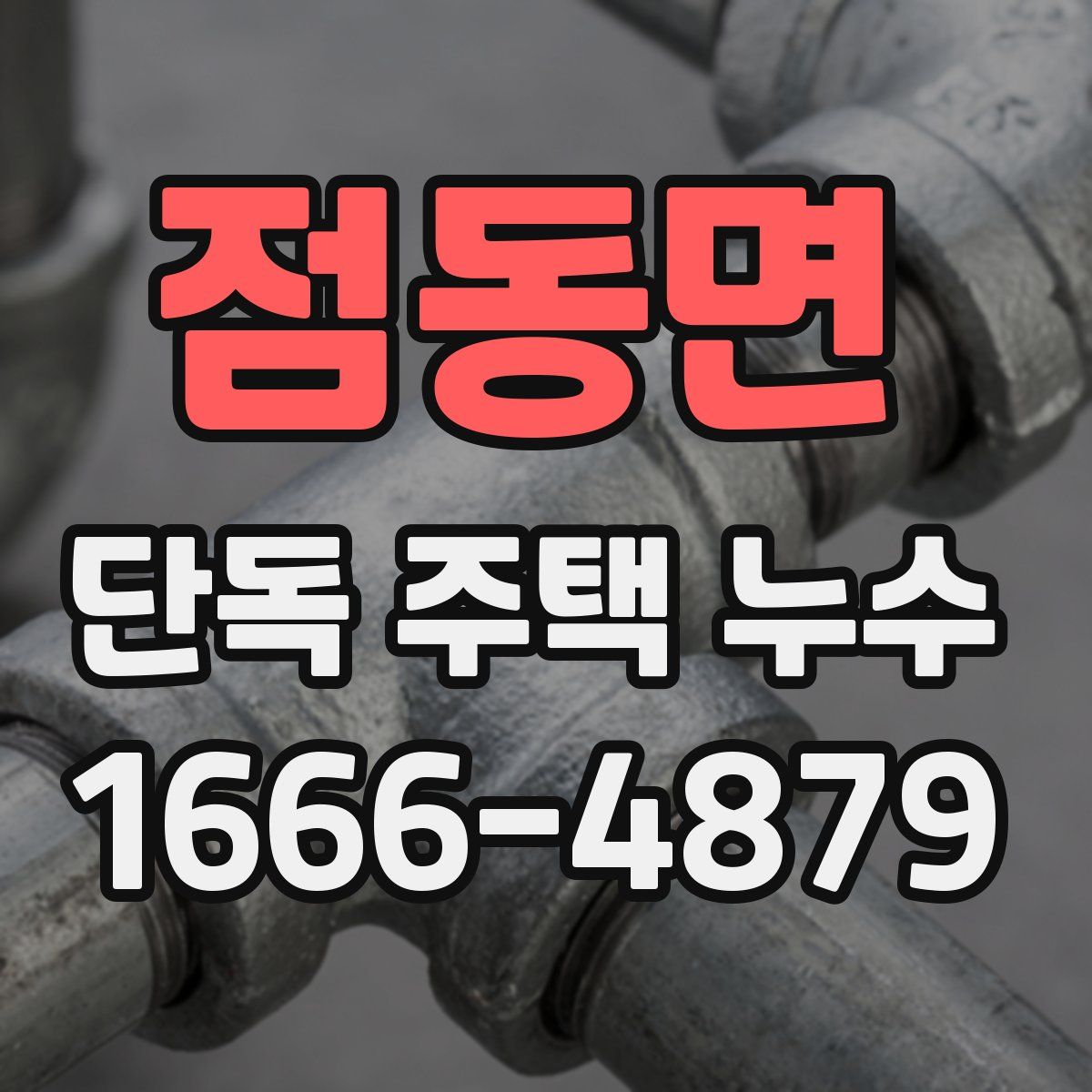 점동면 단독 주택 누수