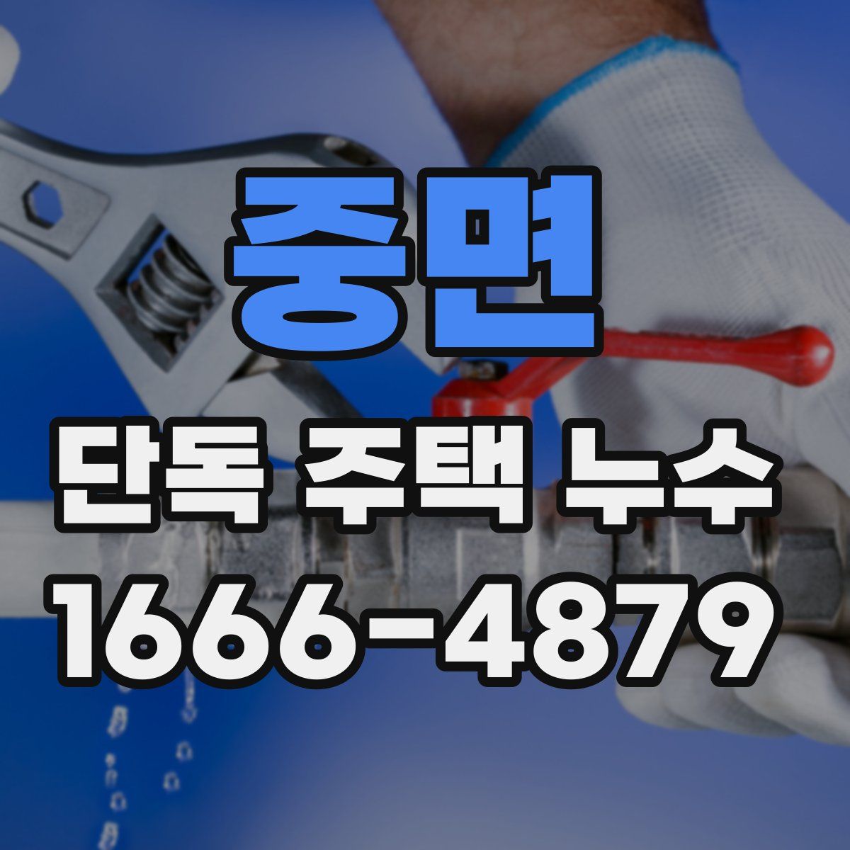 중면 단독 주택 누수