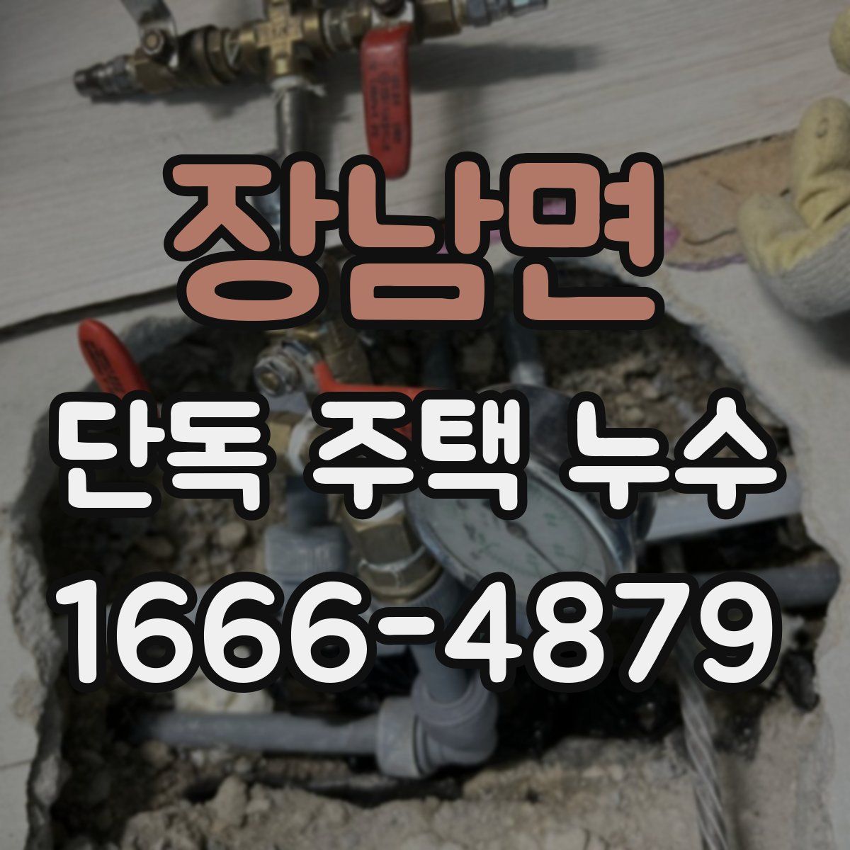 장남면 단독 주택 누수