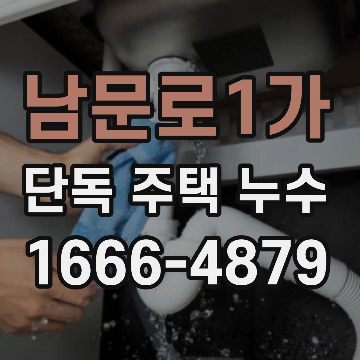 남문로1가 단독 주택 누수