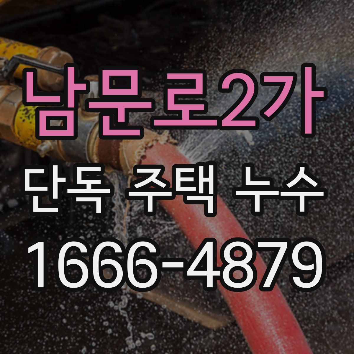 남문로2가 단독 주택 누수