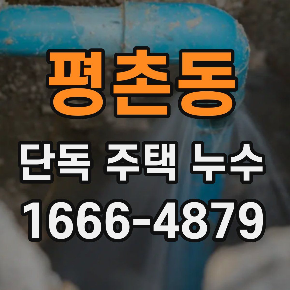 평촌동 단독 주택 누수