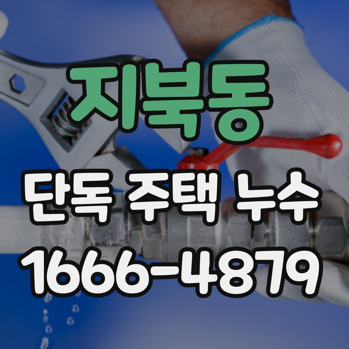지북동 단독 주택 누수