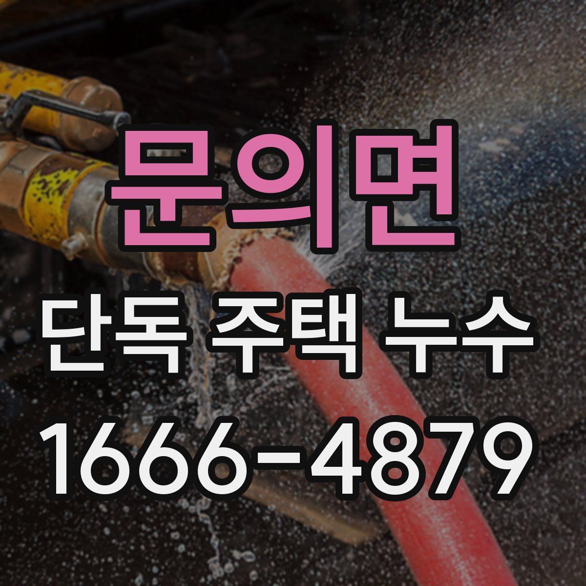 문의면 단독 주택 누수
