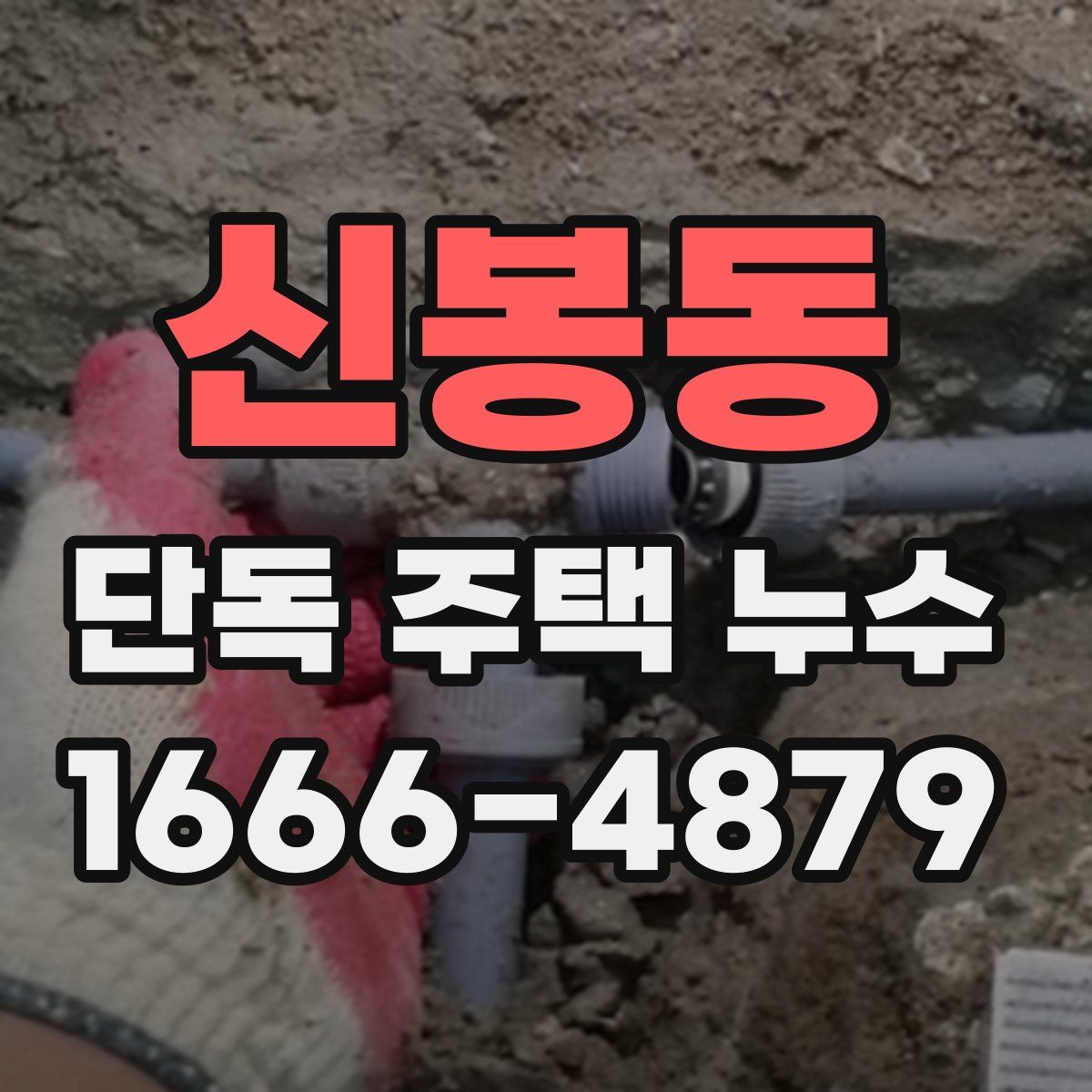 신봉동 단독 주택 누수