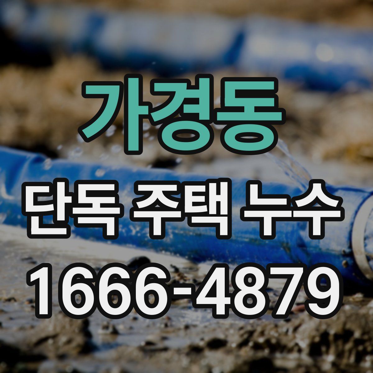 가경동 단독 주택 누수