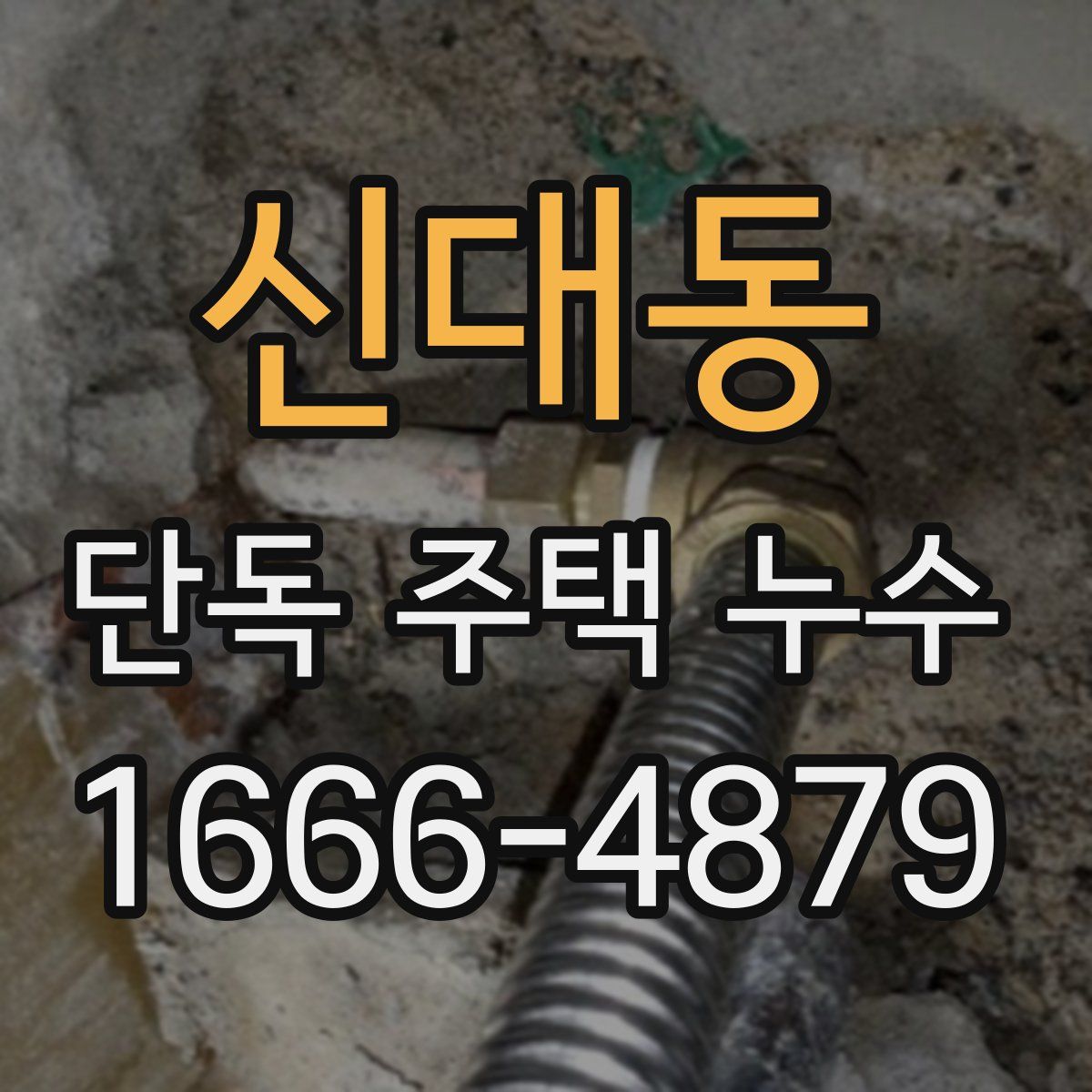 신대동 단독 주택 누수
