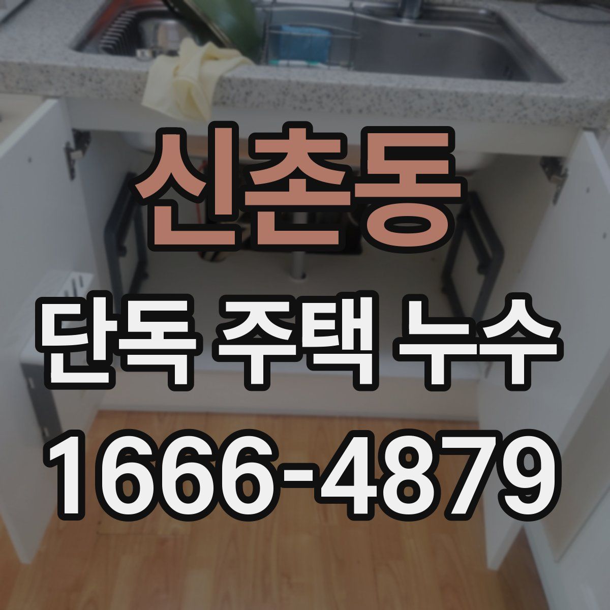 신촌동 단독 주택 누수