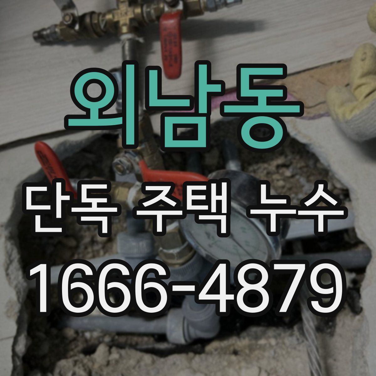 외남동 단독 주택 누수