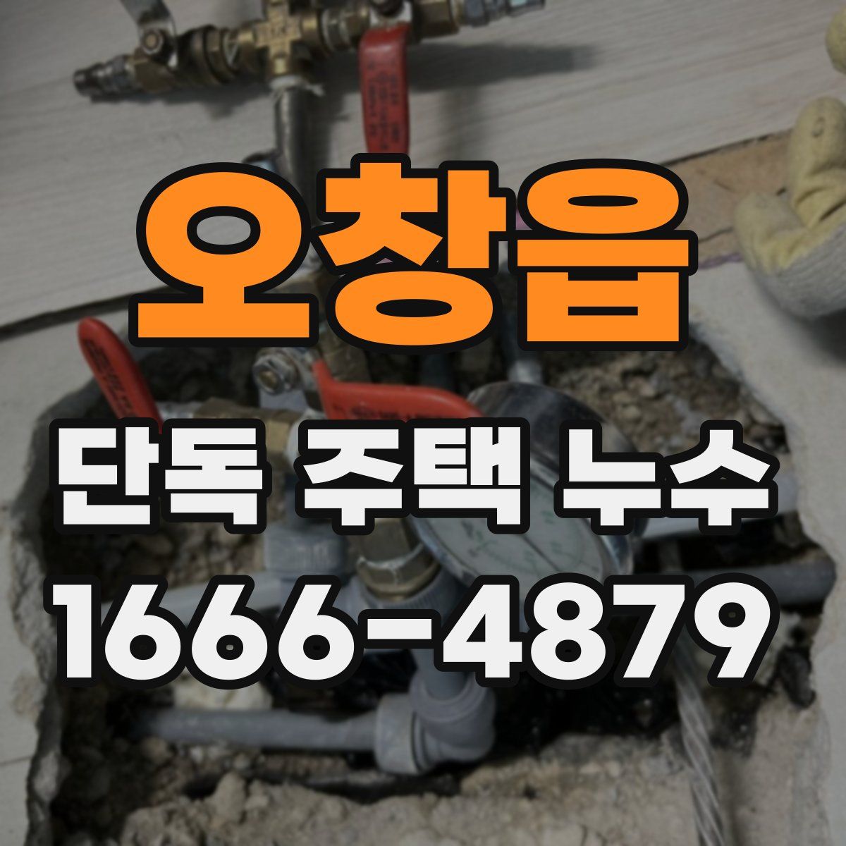 오창읍 단독 주택 누수