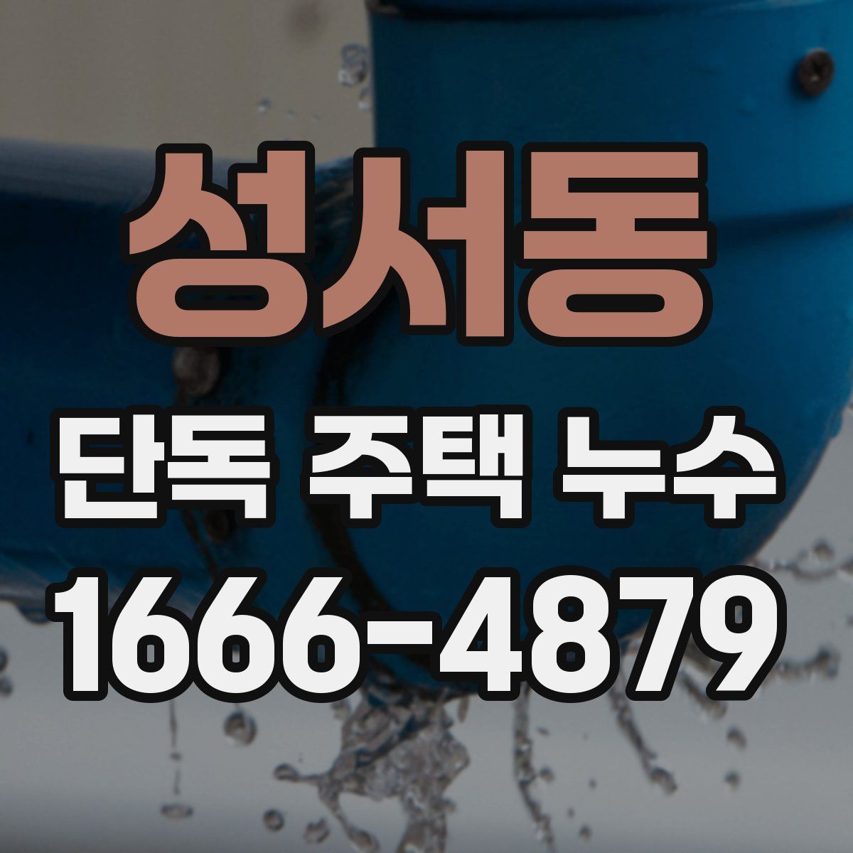 성서동 단독 주택 누수