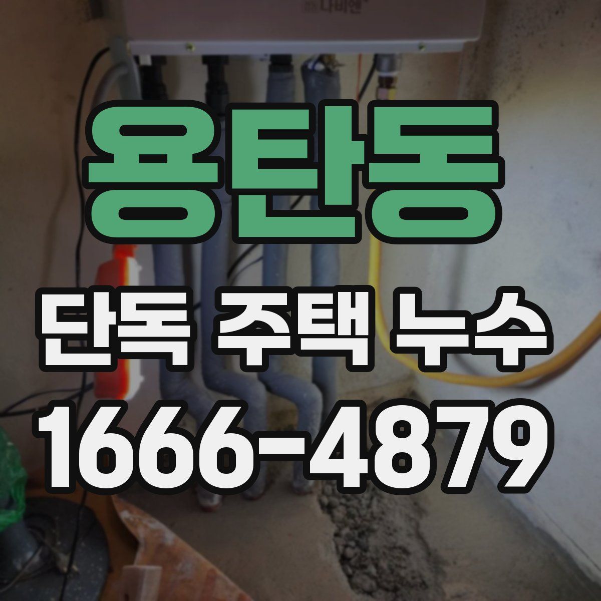 용탄동 단독 주택 누수