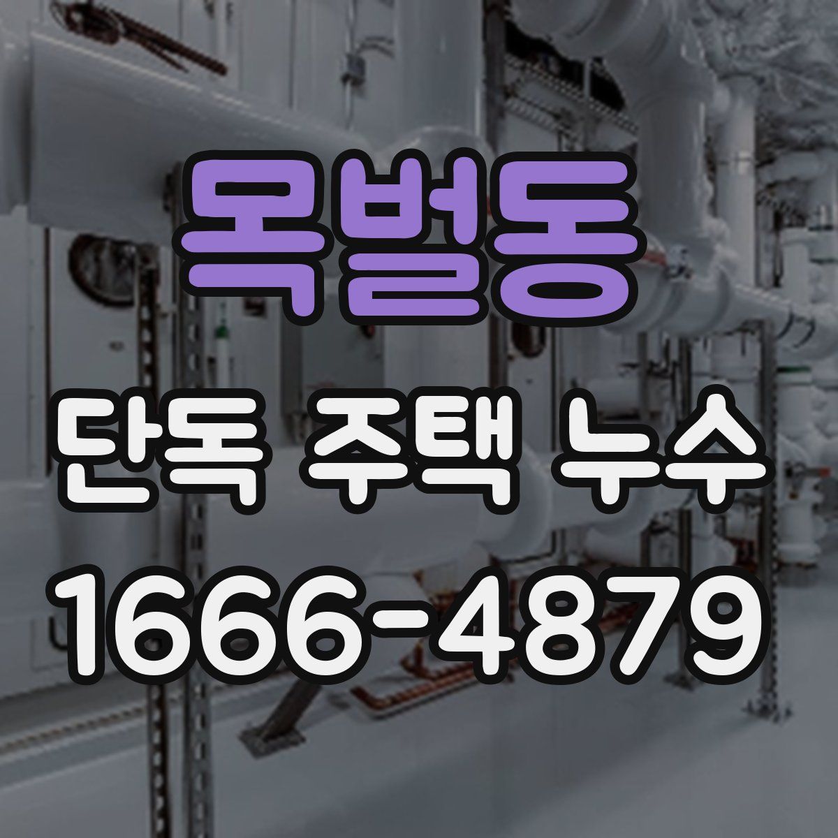 목벌동 단독 주택 누수