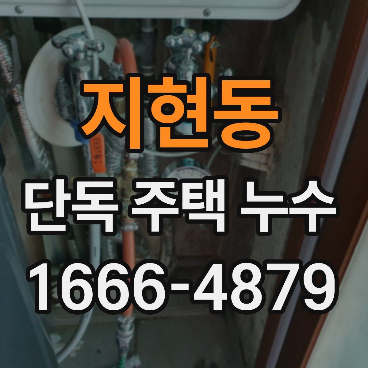 지현동 단독 주택 누수