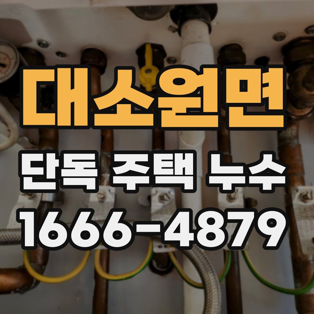 대소원면 단독 주택 누수