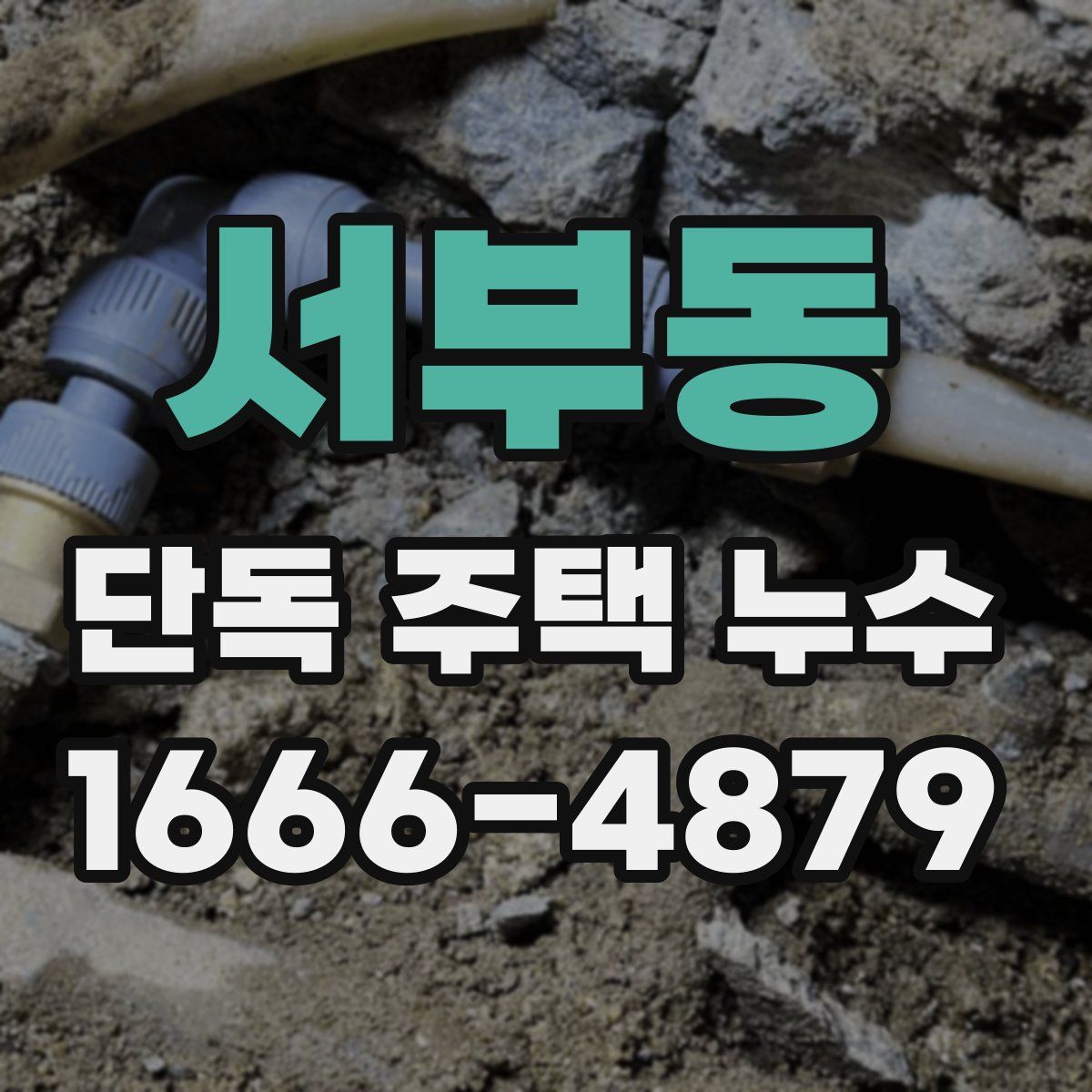 서부동 단독 주택 누수