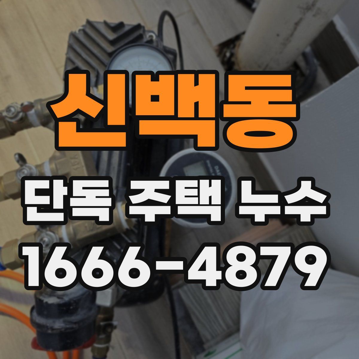 신백동 단독 주택 누수