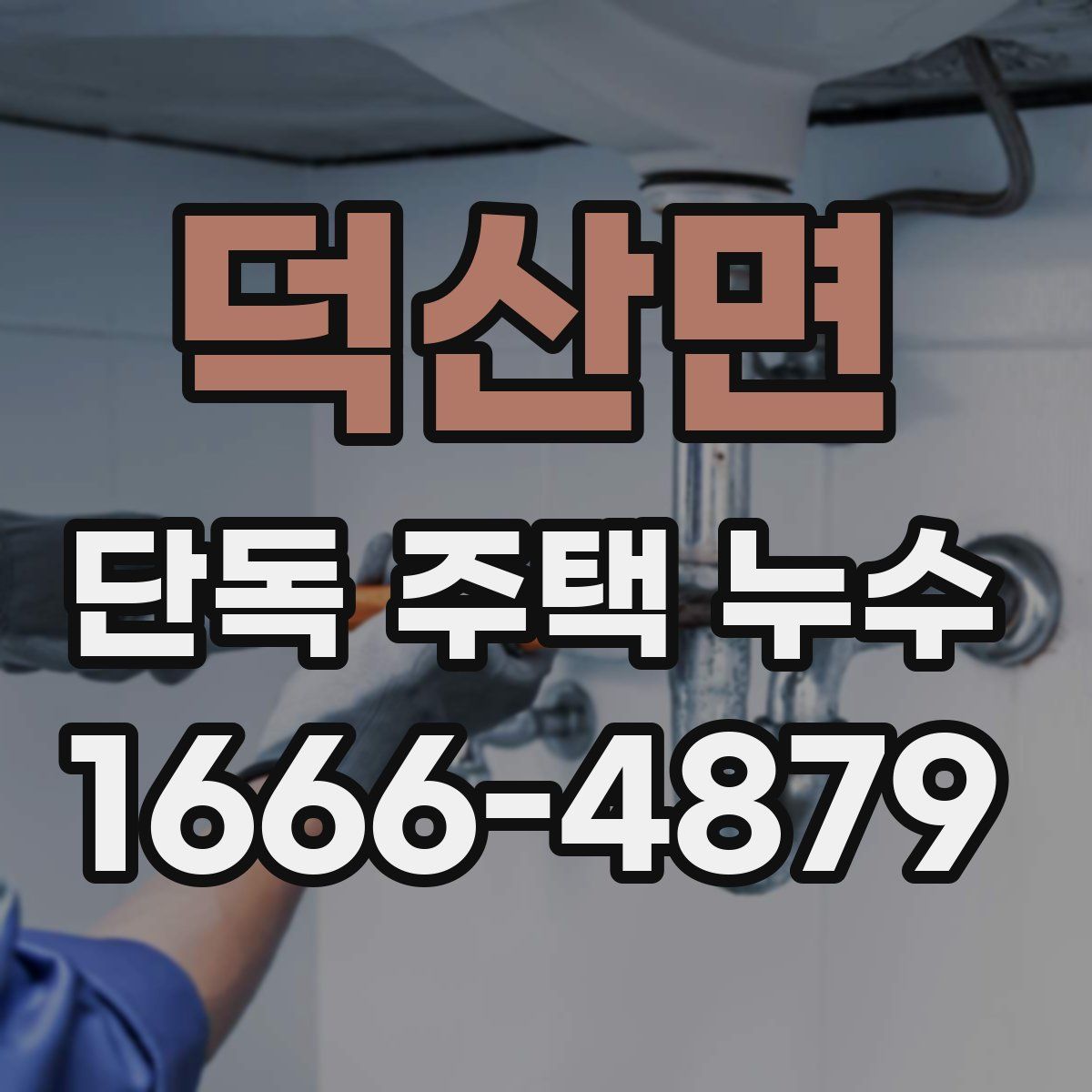덕산면 단독 주택 누수
