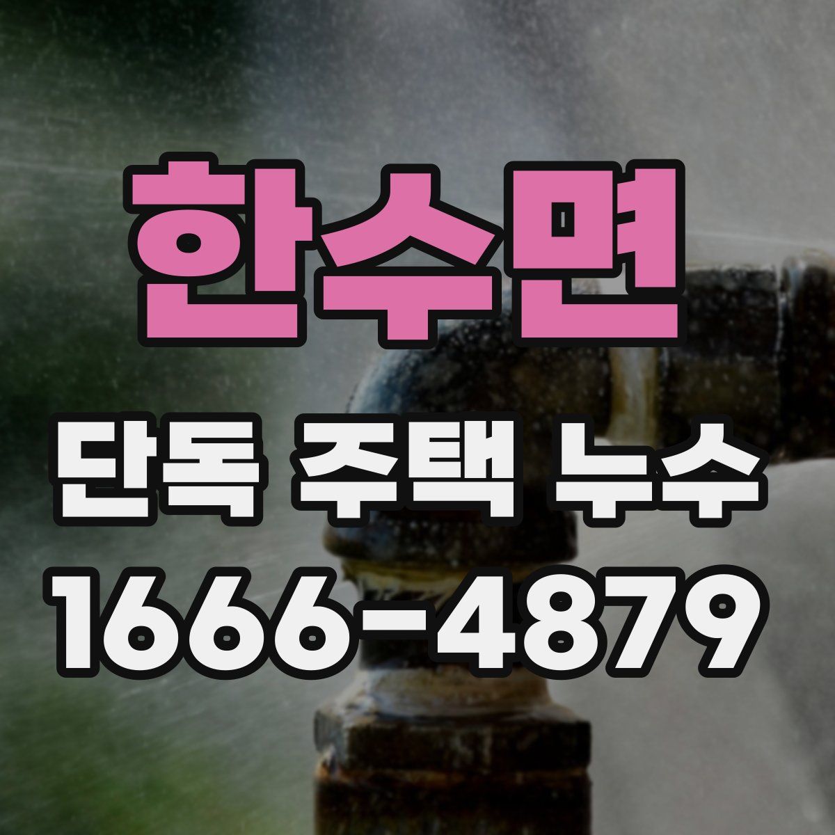 한수면 단독 주택 누수