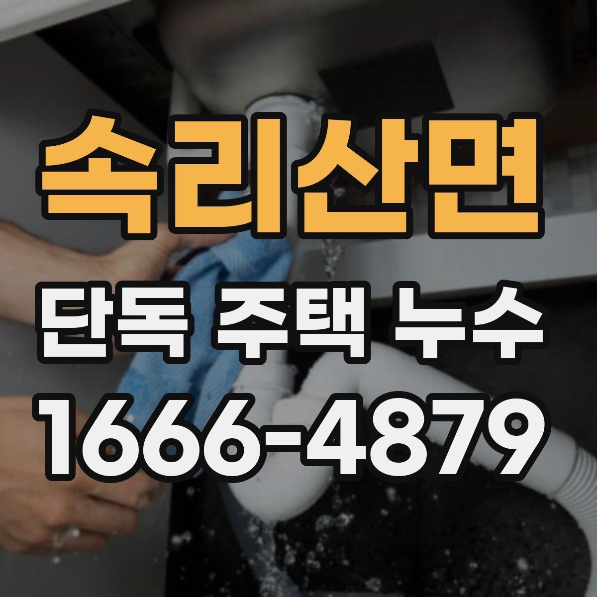 속리산면 단독 주택 누수
