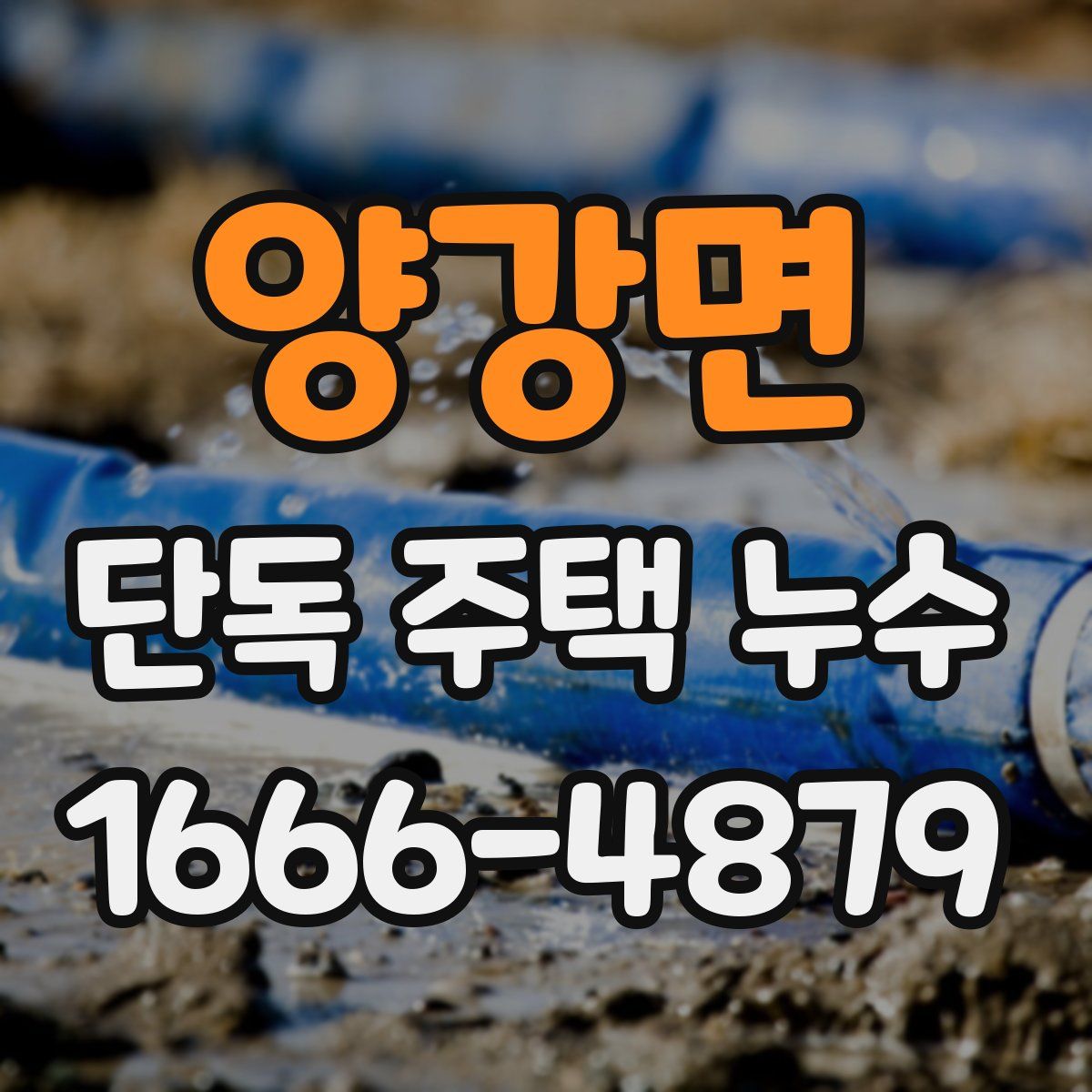 양강면 단독 주택 누수