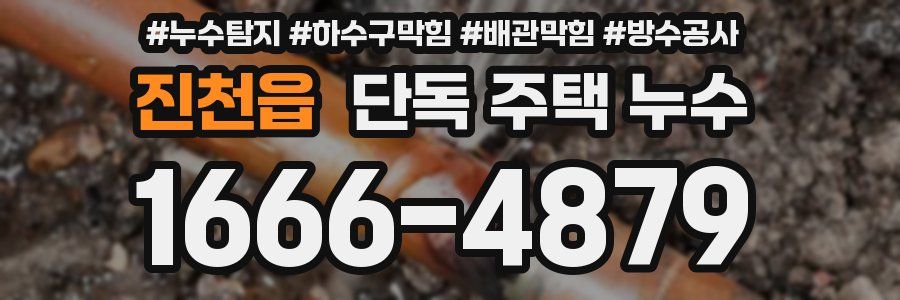 진천읍 단독 주택 누수
