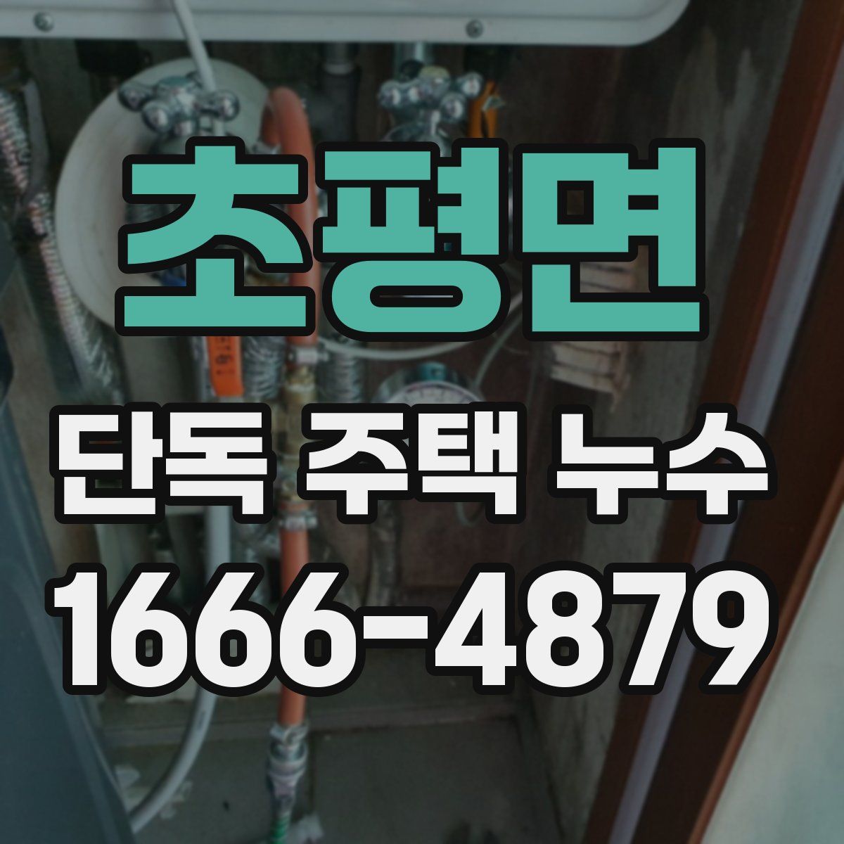 초평면 단독 주택 누수