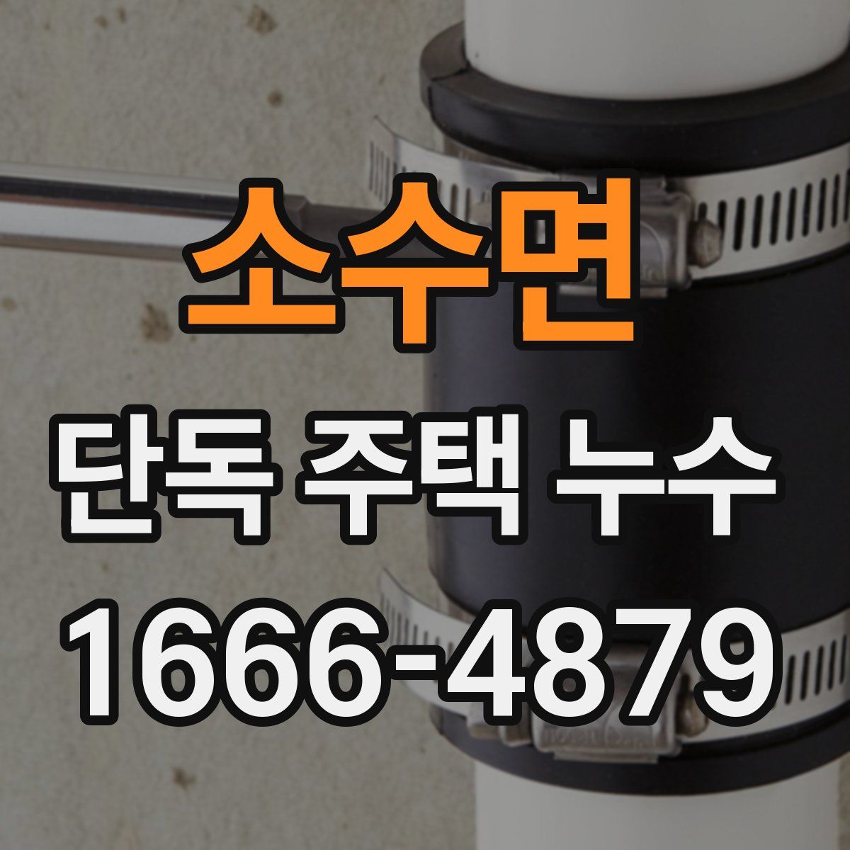 소수면 단독 주택 누수