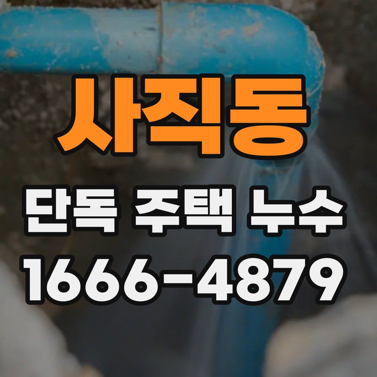 사직동 단독 주택 누수