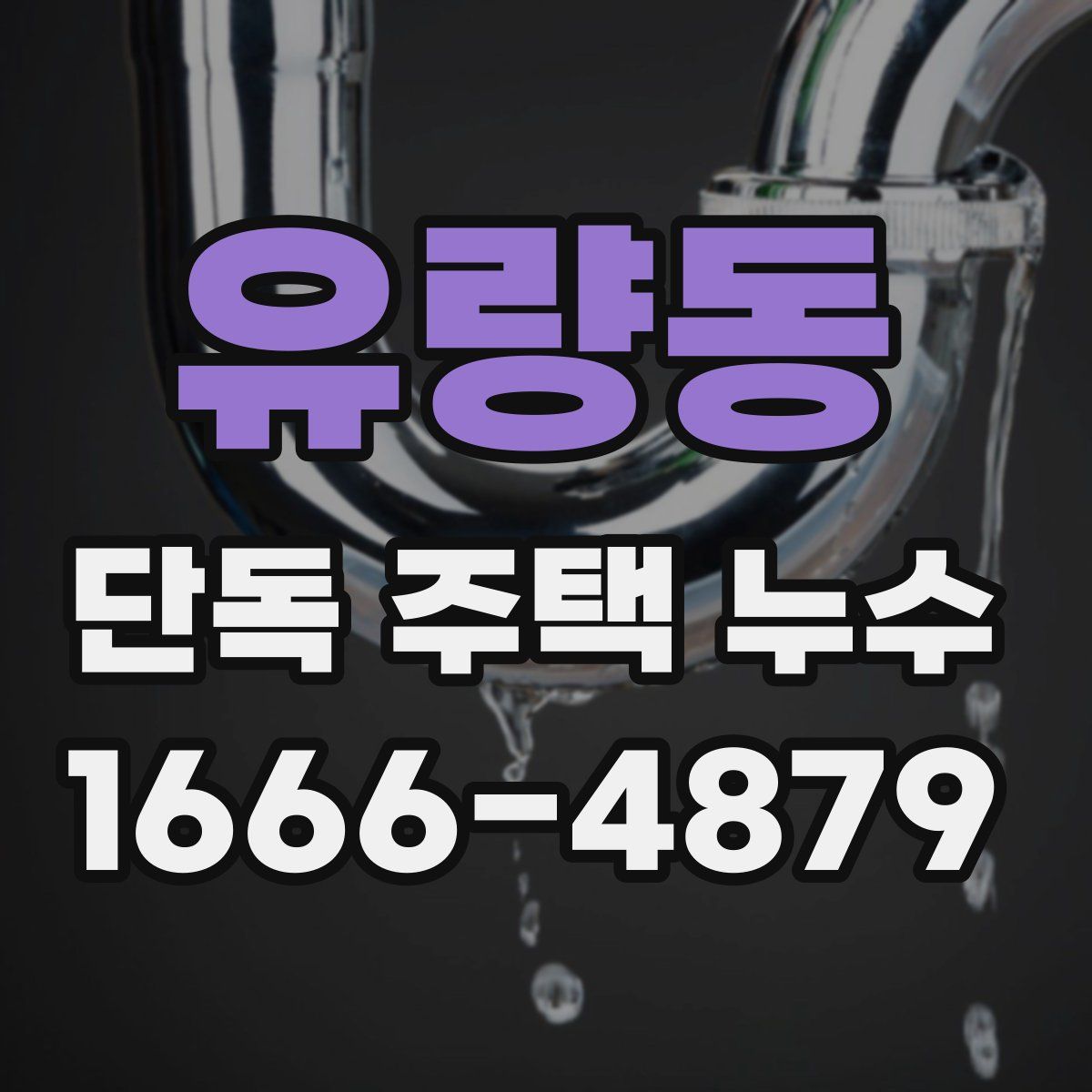 유량동 단독 주택 누수