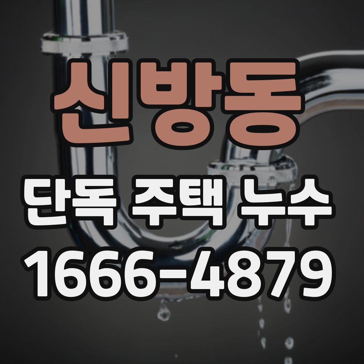신방동 단독 주택 누수