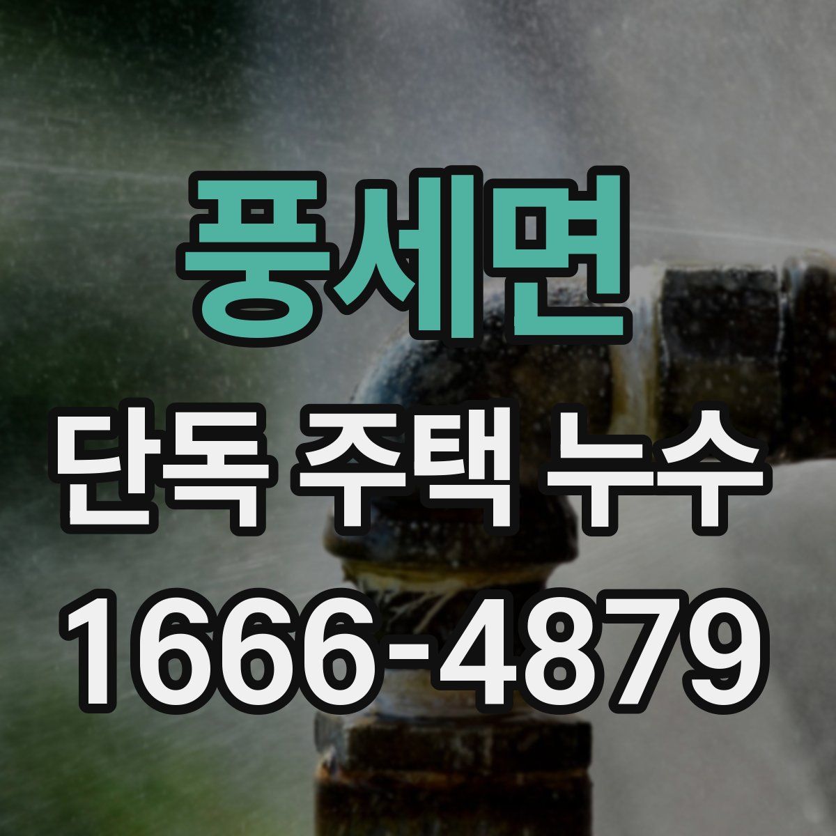풍세면 단독 주택 누수