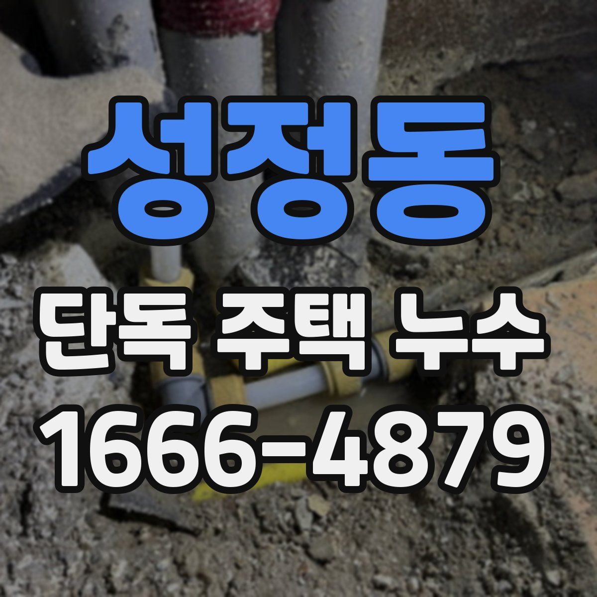 성정동 단독 주택 누수