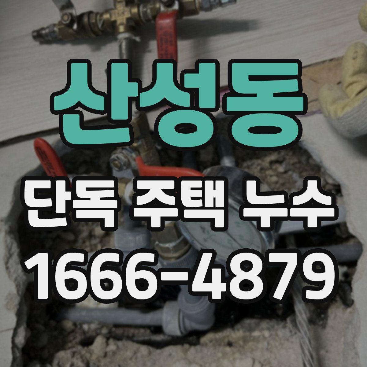 산성동 단독 주택 누수