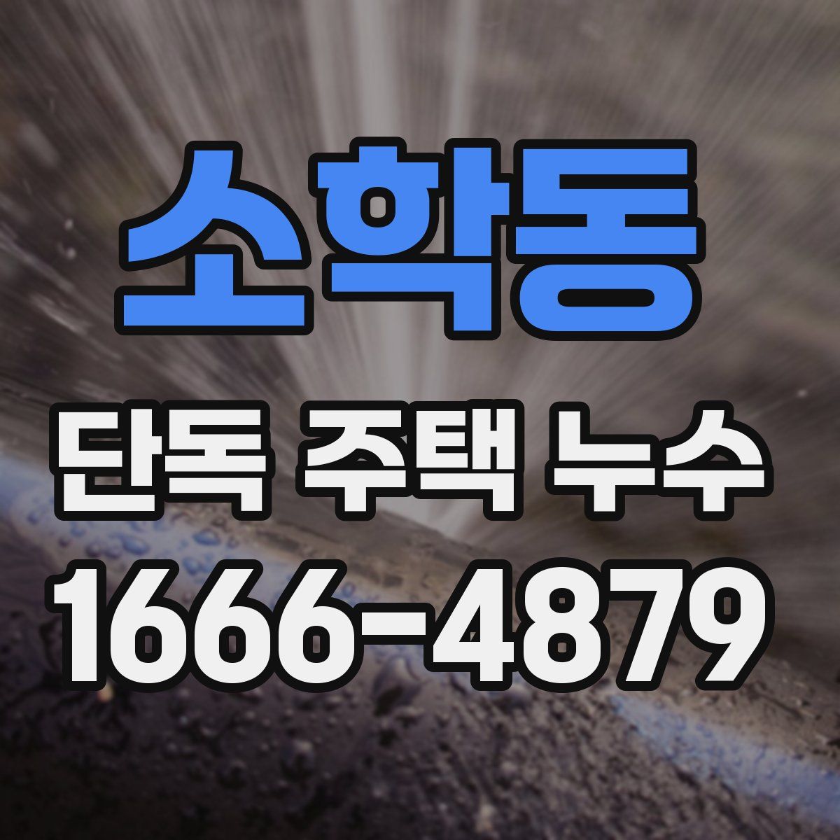소학동 단독 주택 누수