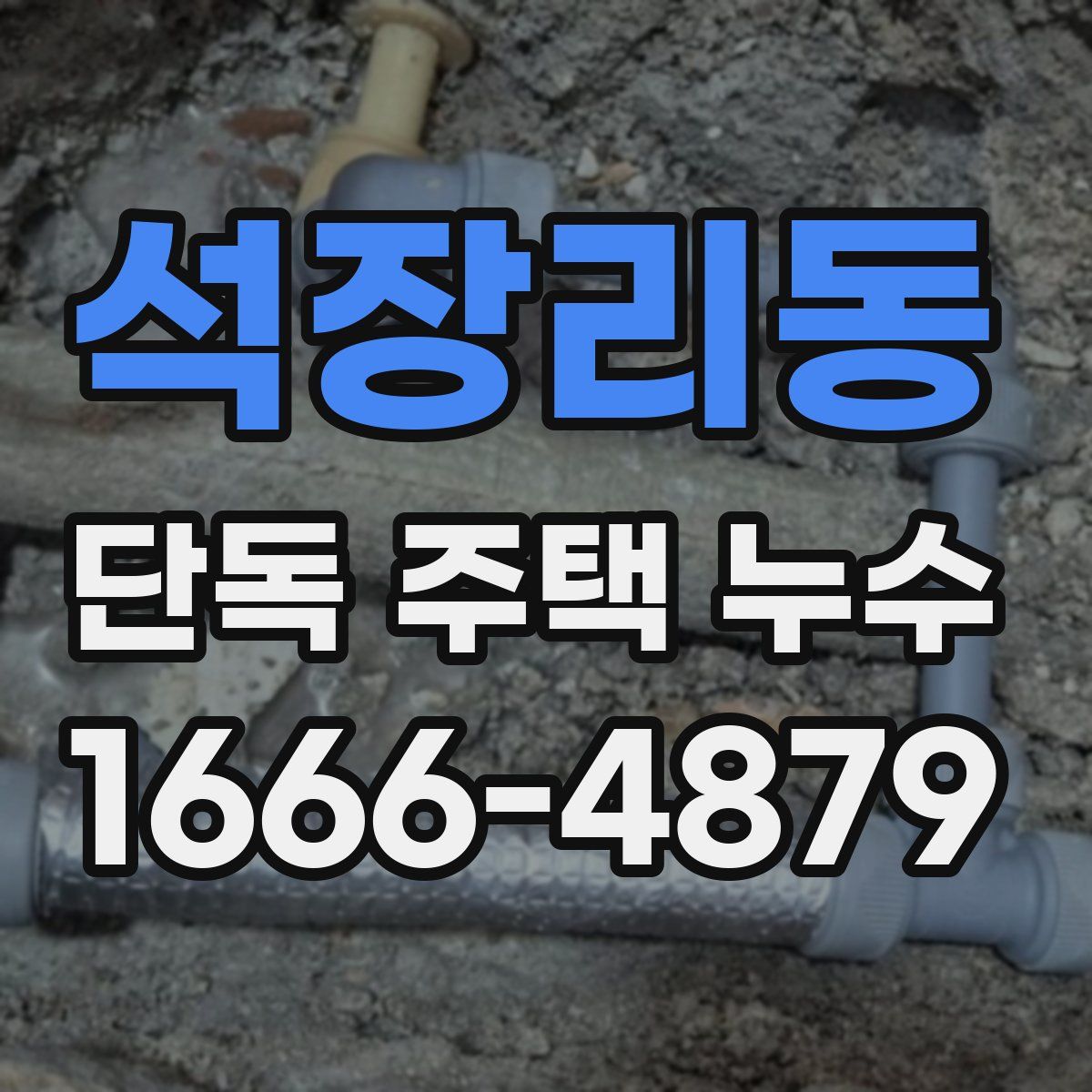석장리동 단독 주택 누수
