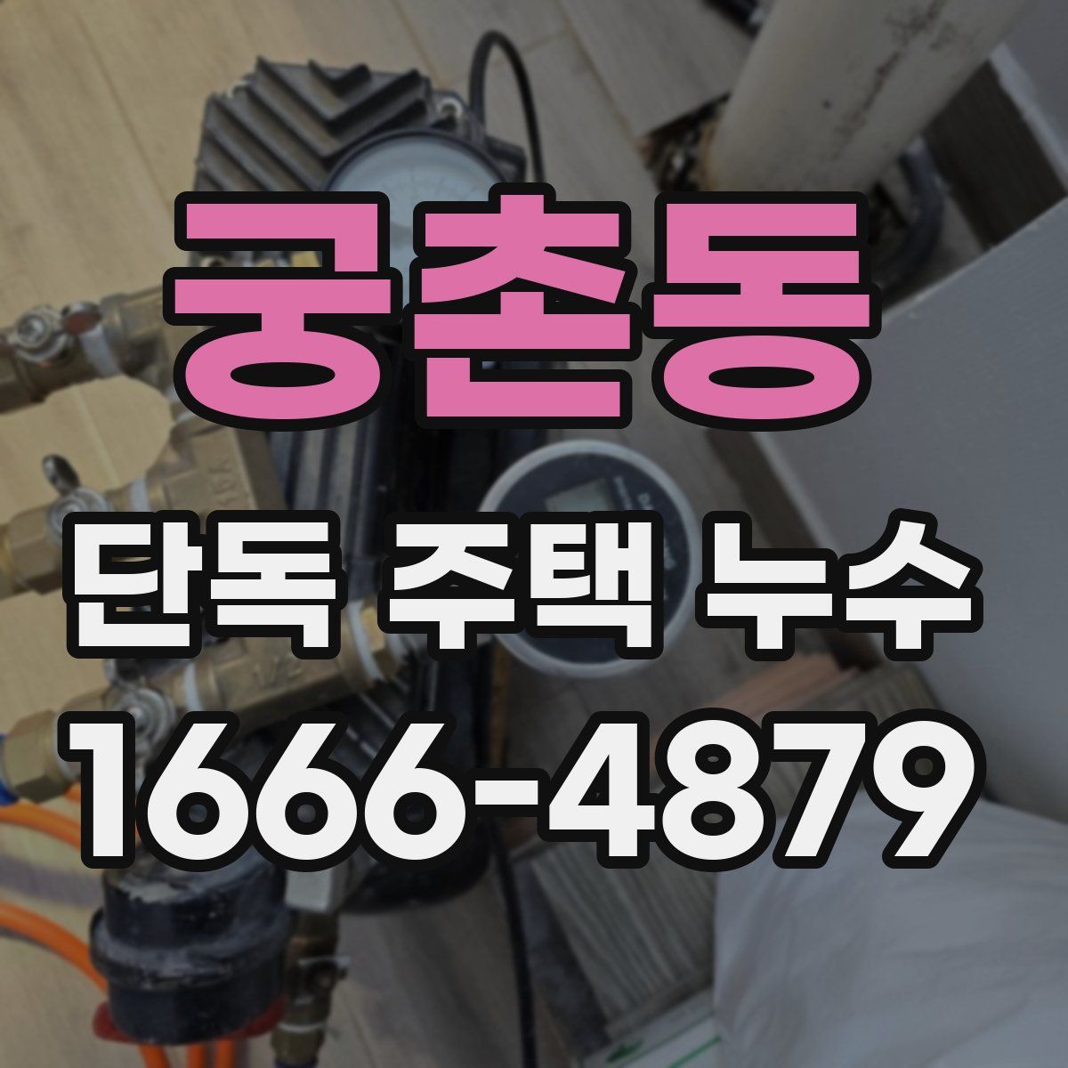 궁촌동 단독 주택 누수