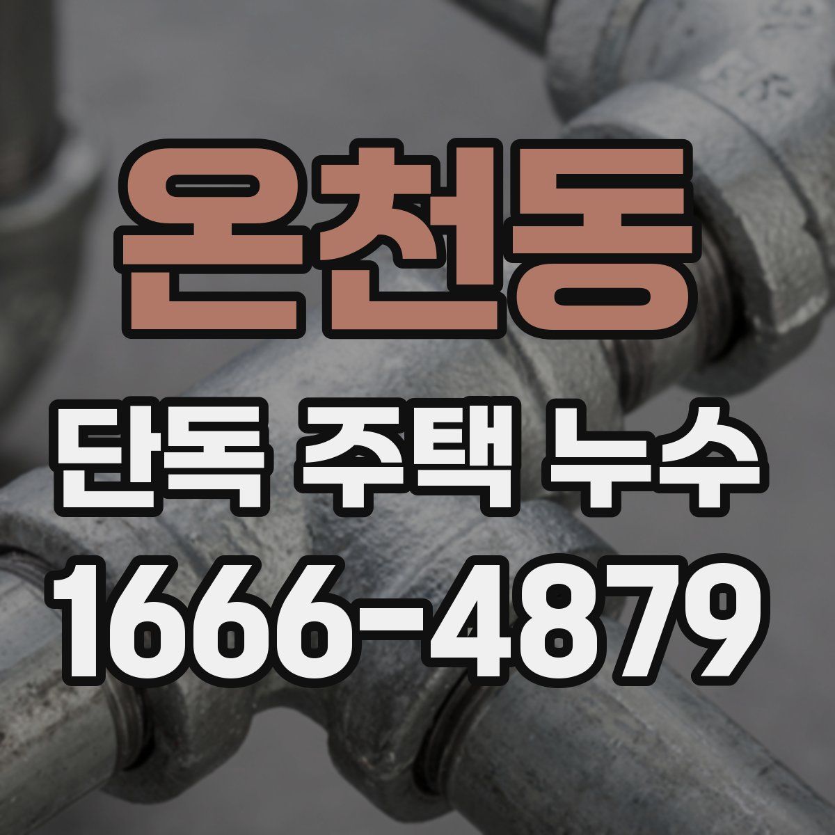 온천동 단독 주택 누수