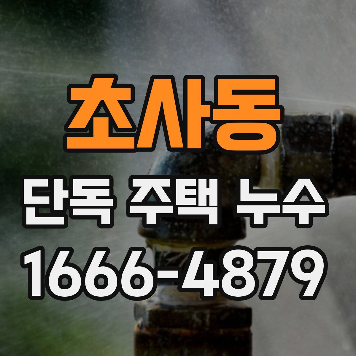 초사동 단독 주택 누수