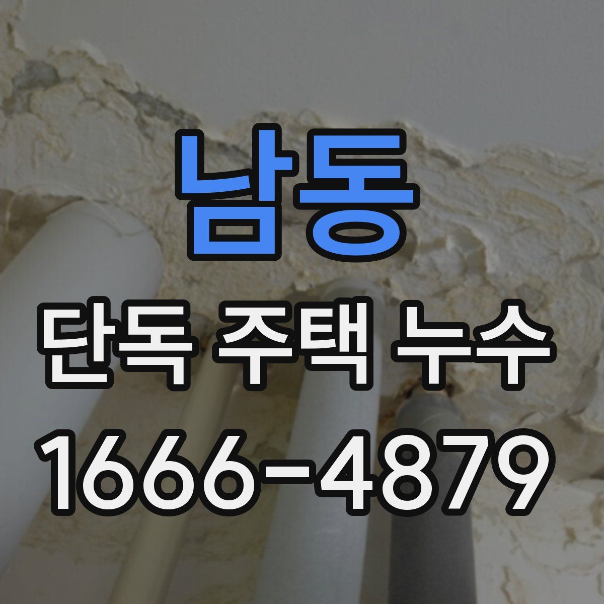 남동 단독 주택 누수