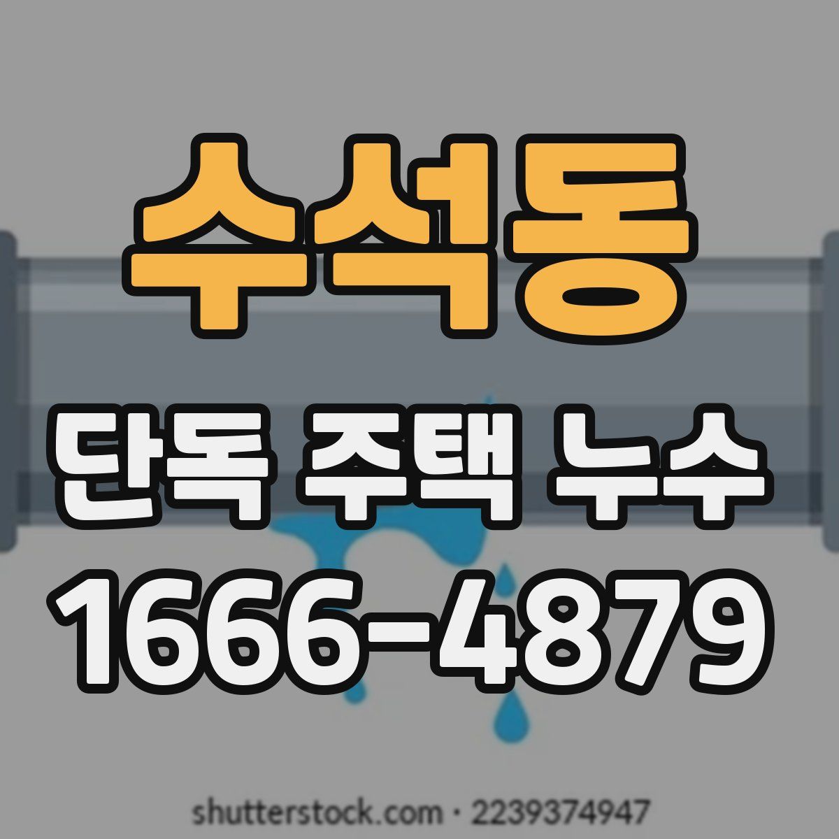수석동 단독 주택 누수