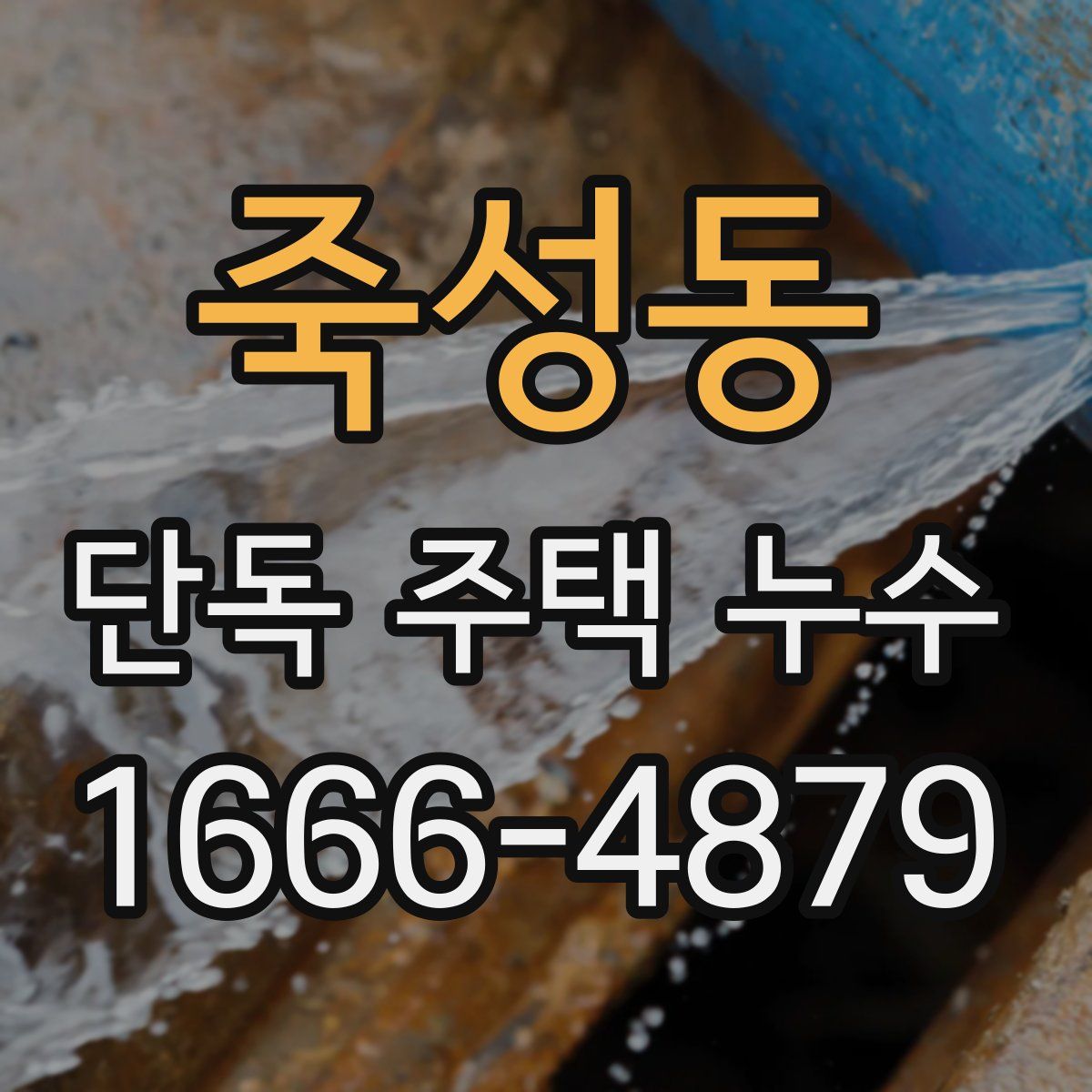죽성동 단독 주택 누수