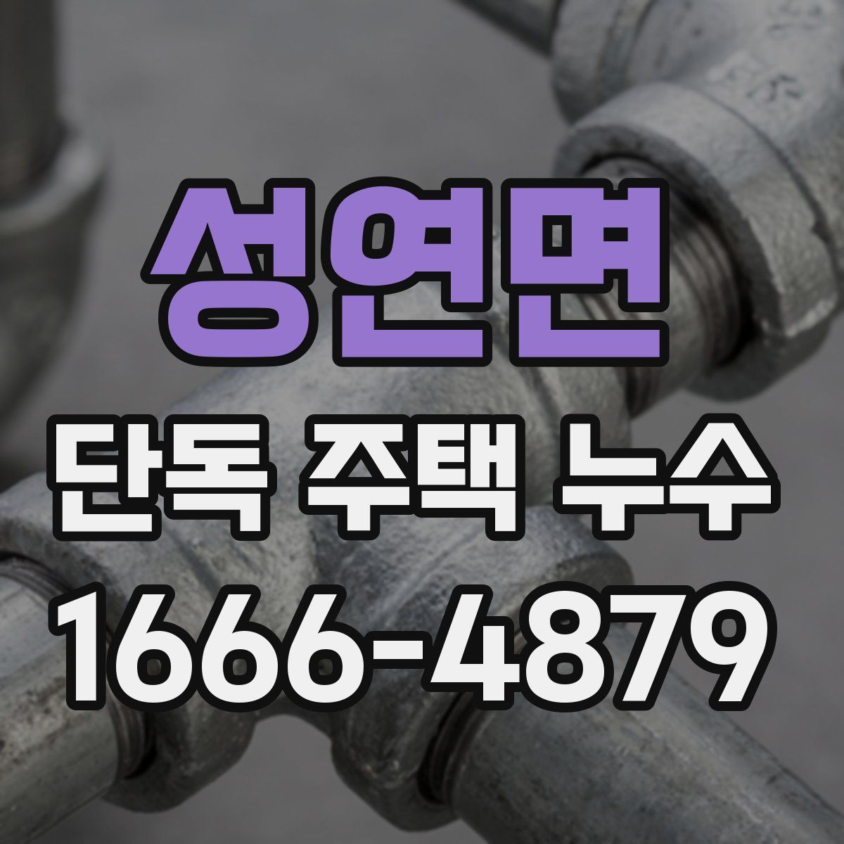 성연면 단독 주택 누수