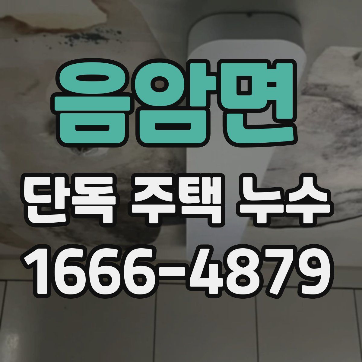음암면 단독 주택 누수