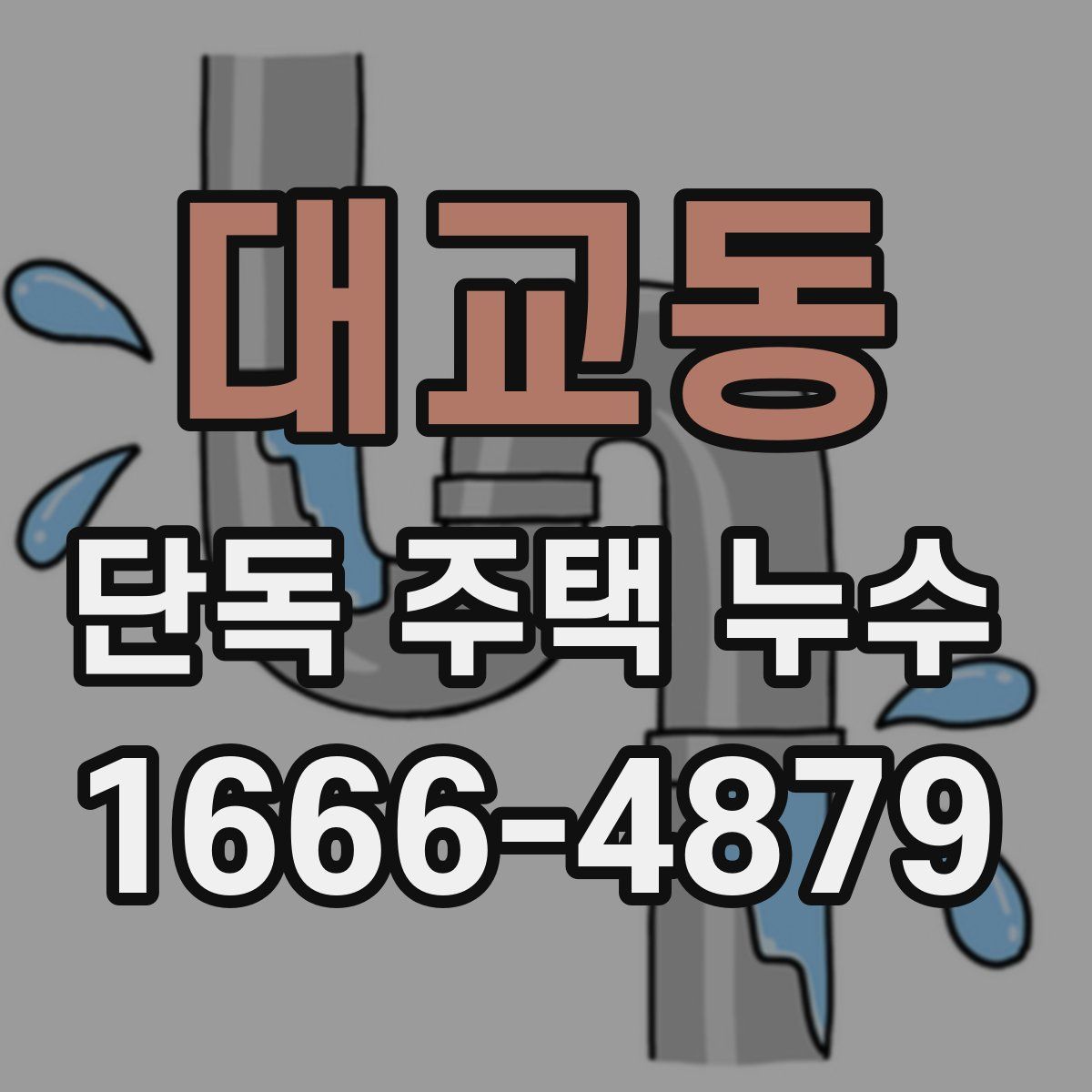 대교동 단독 주택 누수
