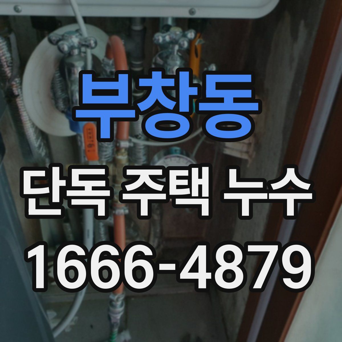 부창동 단독 주택 누수