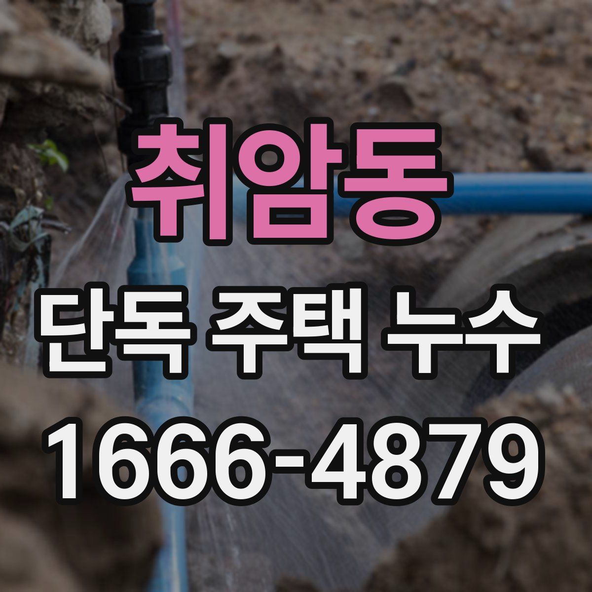 취암동 단독 주택 누수